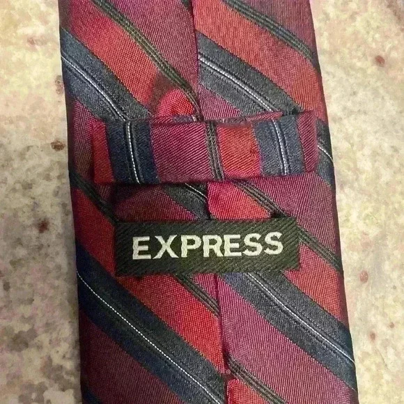 Express Striped Tie - Picture 2 of 3